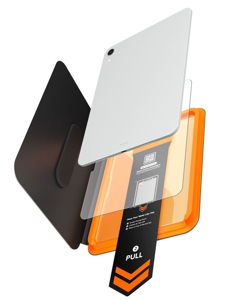 Spigen ALM Glas.tR T Tempered Glass for iPad Air 11" 2024 / 2025 / 2026 - imagine 2