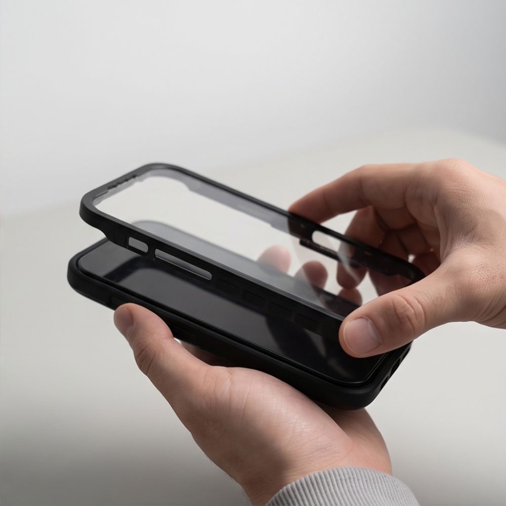 Tech-Protect Defense MagSafe Case for iPhone 17 Pro / 18 Pro - Matte Black - imagine 6