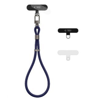 Tech-Protect C11S Rope Wrist Strap for Phone - Navy Blue