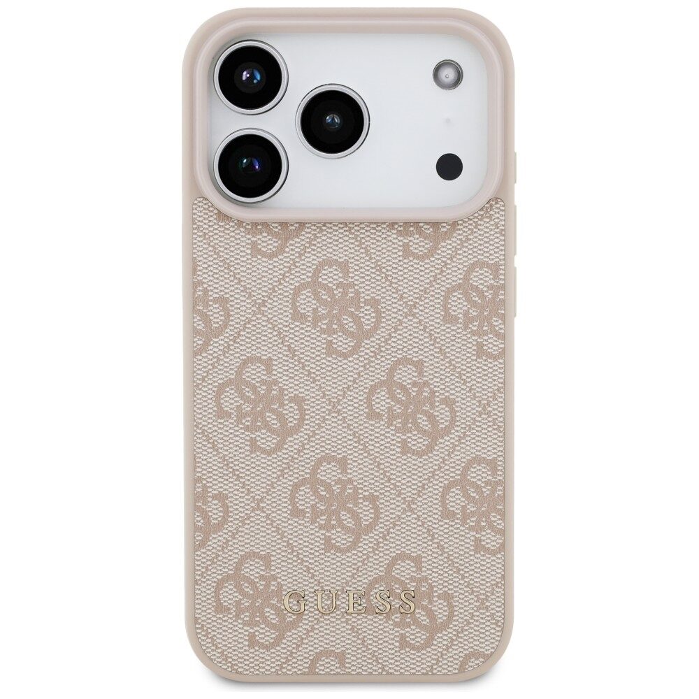 Guess 4G Classic Case for iPhone 17 Pro / 18 Pro - Pink - imagine 3