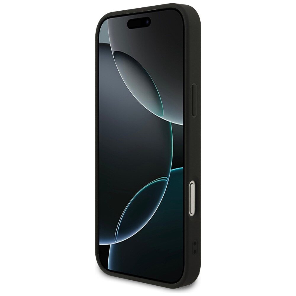 Guess Fixed Glitter Big 4G Case for iPhone 17 Pro Max / 18 Pro Max - Black - imagine 5