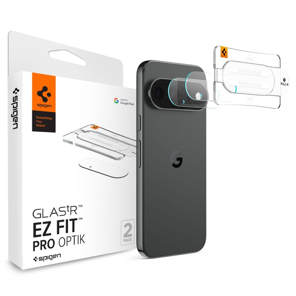 Spigen Optik Pro HD 2-Pack Tempered Glass Lens Screen Protector for Google Pixel 11