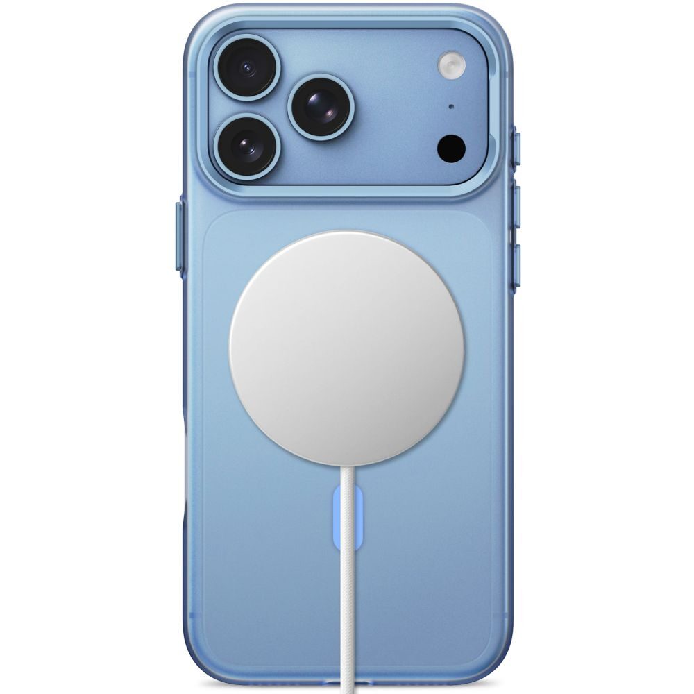 Tech-Protect MagZero MagSafe case for iPhone 17 Pro Max / 18 Pro Max - light blue matte - imagine 4
