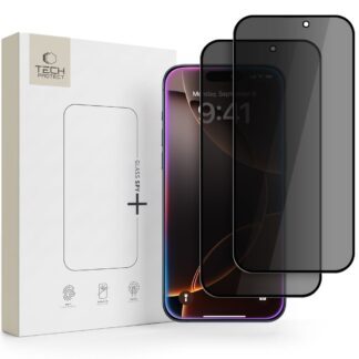 Tech-Protect Glass SPY+ 2-Pack Privacy Tempered Glass for iPhone 18 Pro Max