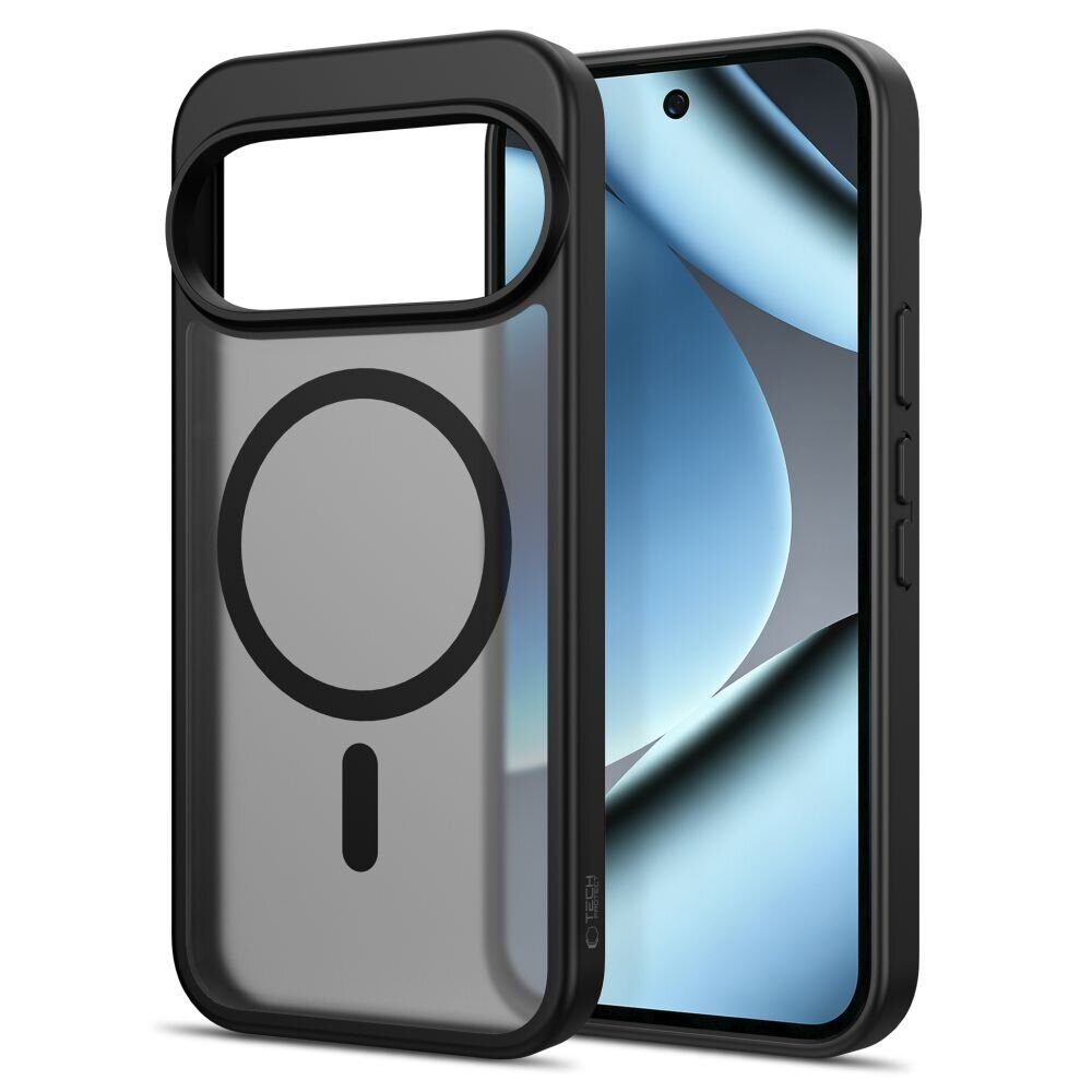 Tech-Protect Magmat MagSafe Case for Google Pixel 9 / 9 Pro / 10 / 10 Pro / 11 / 11 Pro - Matte Black - imagine 3