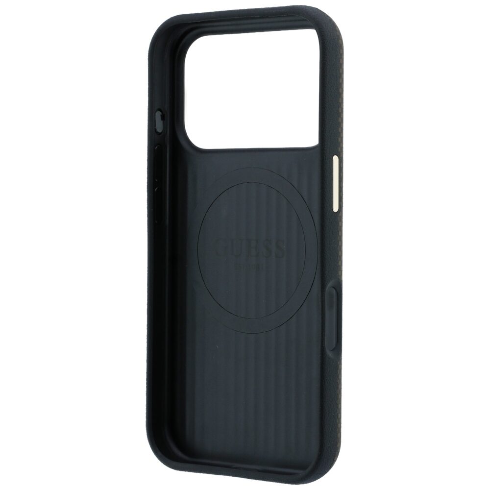 Guess Kevlar Triangle Logo MagSafe Case for iPhone 17 Pro Max / 18 Pro Max - Brown - imagine 7