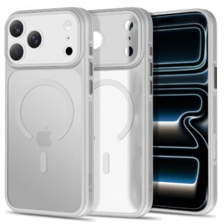Tech-Protect MagPrime MagSafe CC Case for iPhone 18 Pro / 17 Pro - Matte Gray