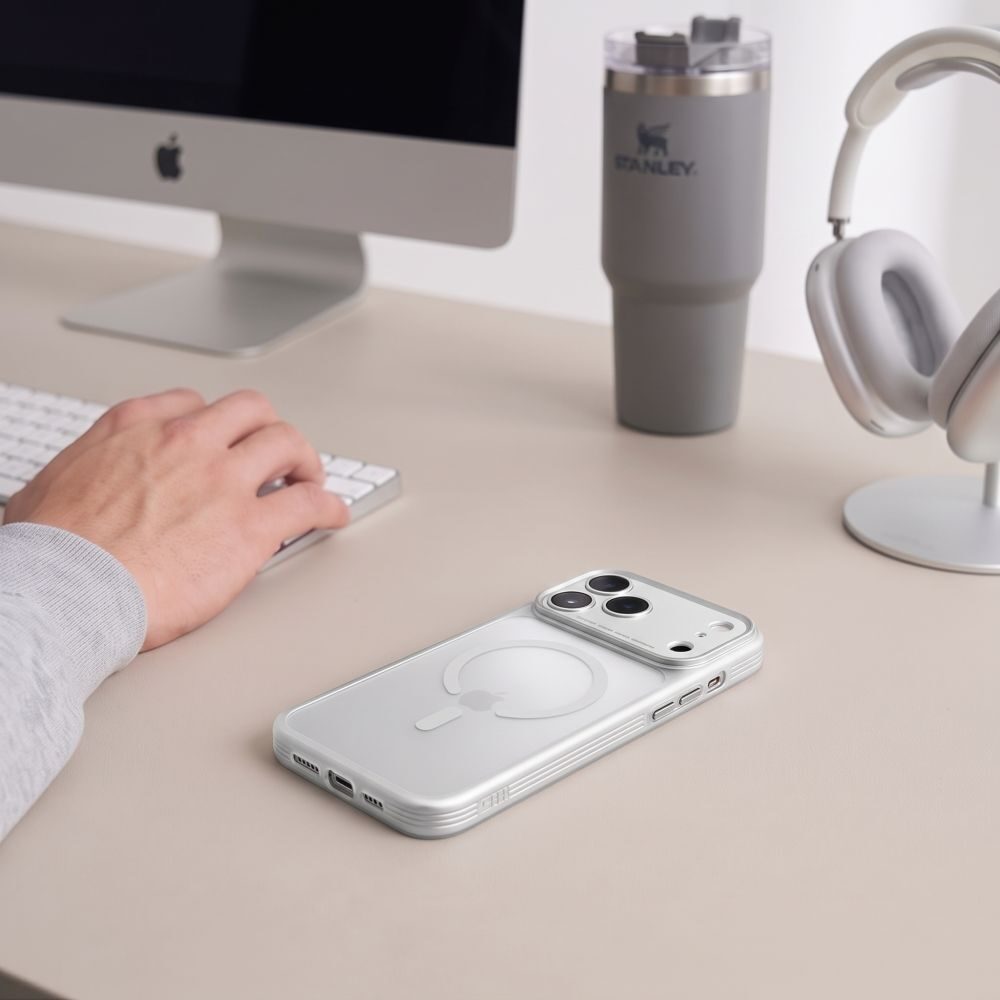 Tech-Protect MagPrime MagSafe CC Case for iPhone 18 Pro Max / 17 Pro Max - Matte Gray - imagine 5