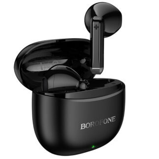 R06 Borofone - Wireless Earbuds Deep Rhyme (BW88) - Bluetooth V5.4, True Wireless, 300mAh - Black