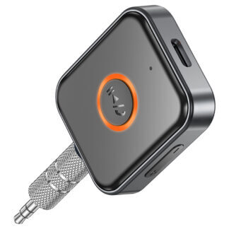 R06 Borofone - Wireless Audio Receiver Suave (BC55) - Bluetooth 5.3 Adapter, 150mAh, Jack 3.5mm - Black