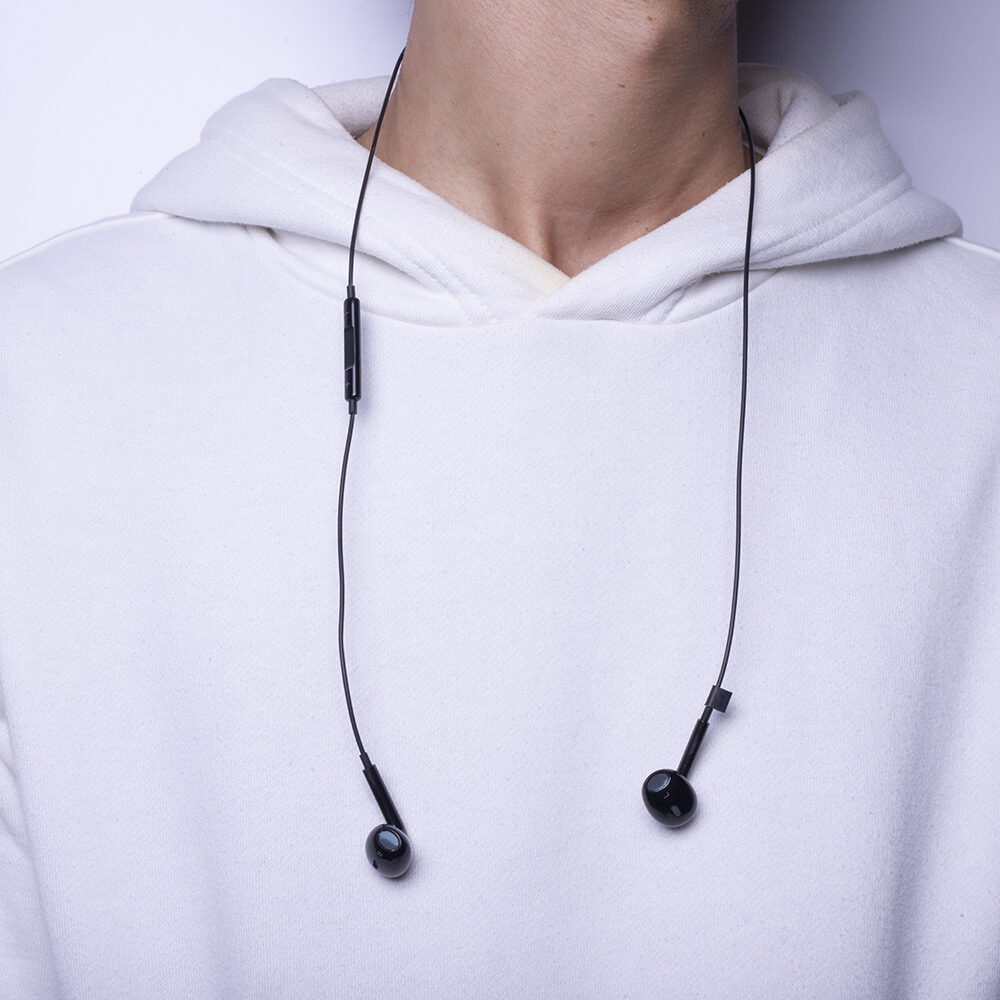 Maxlife wired earphones MXEP-04 USB-C black - imagine 7
