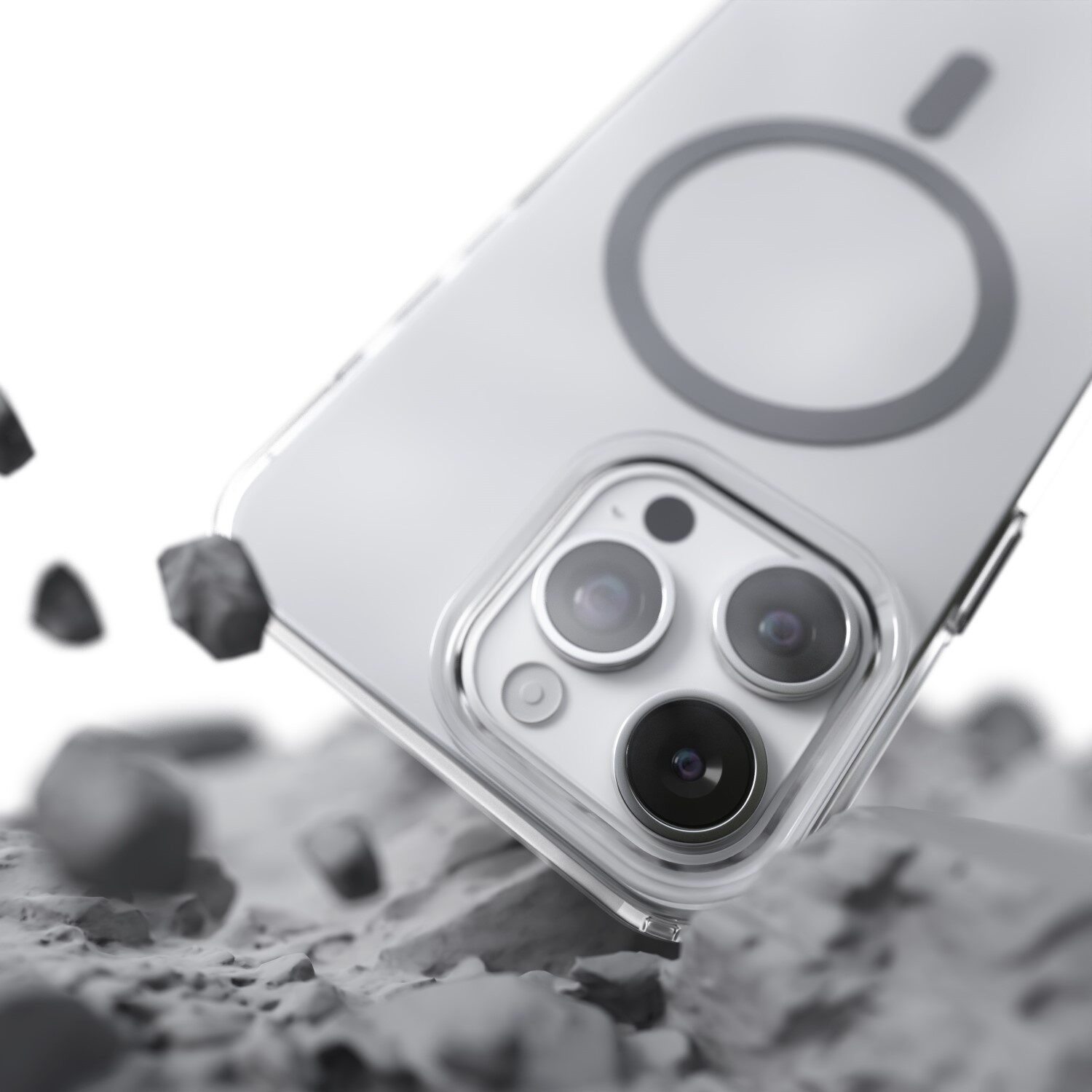 Etteri Color Mag case for iPhone 16 Pro 6,3" grey - imagine 7
