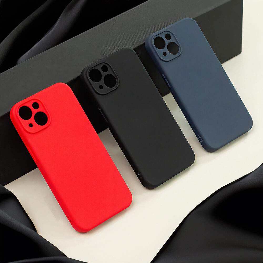 Silicon Box case for iPhone 17 Pro Max 6,9" / 18 Pro Max 6,9" dark blue - imagine 7