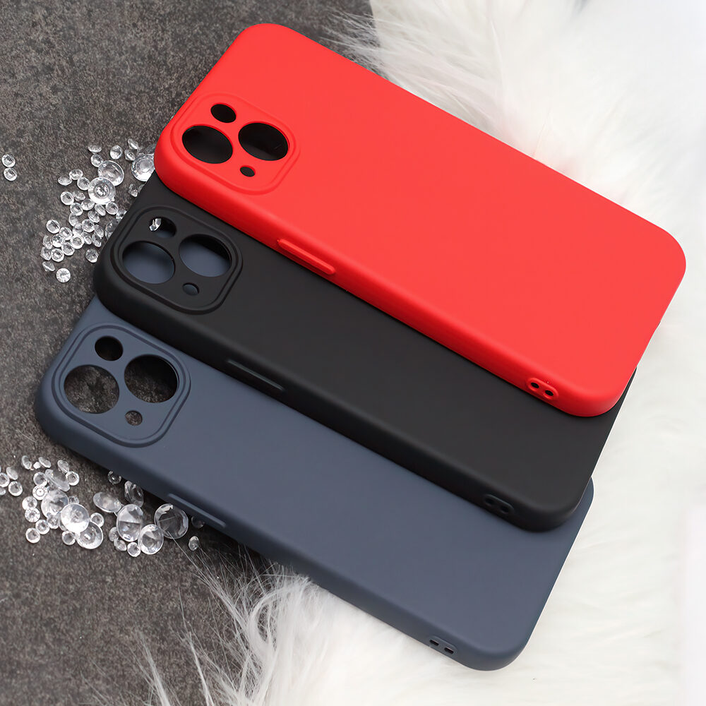 Silicon Box case for iPhone 17 Pro Max 6,9" / 18 Pro Max 6,9" dark blue - imagine 8