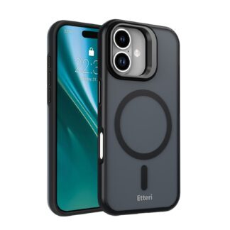 Etteri Morning Fog case for iPhone 17 6,3" black