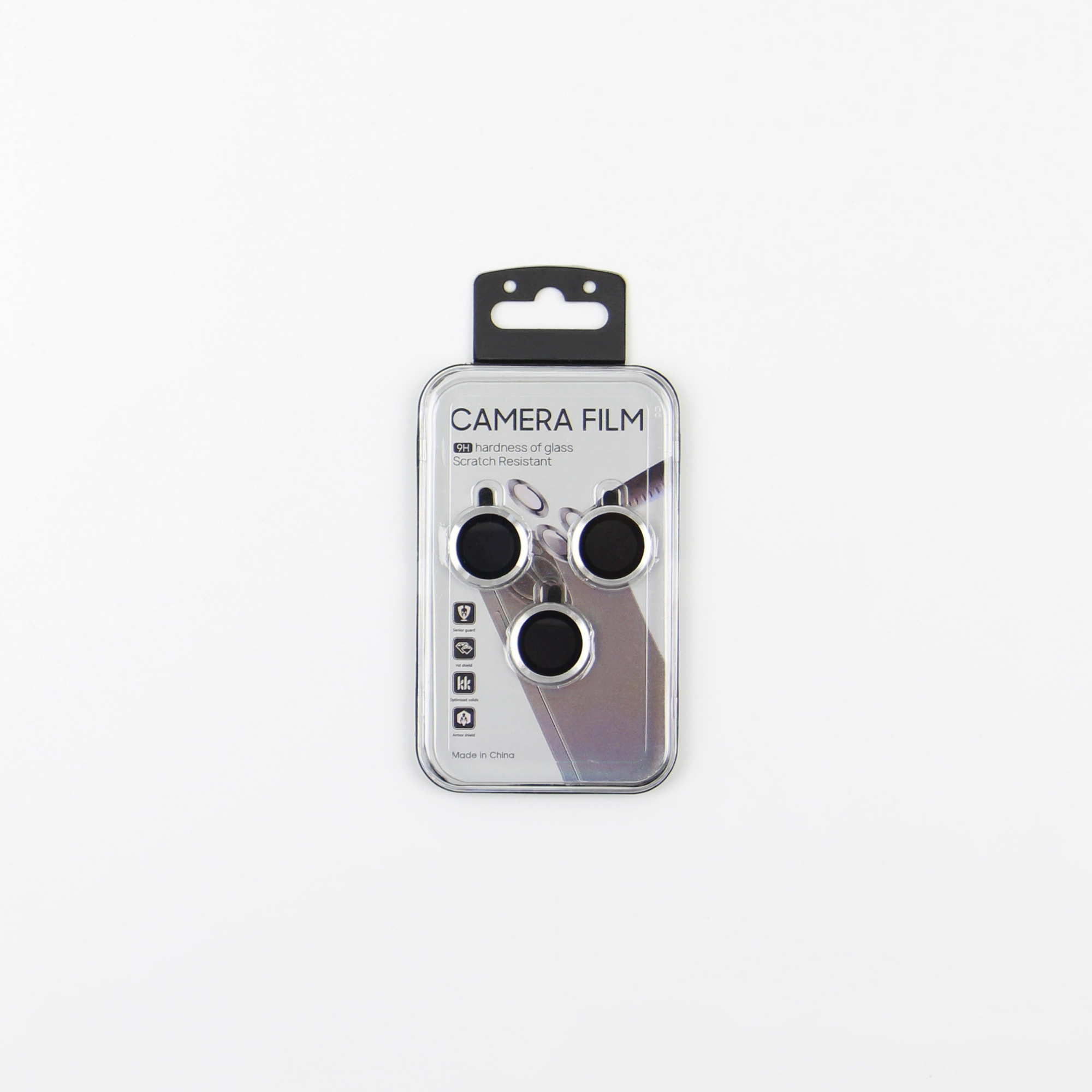 Set of lens glasses for iPhone 18 Pro silver - imagine 3