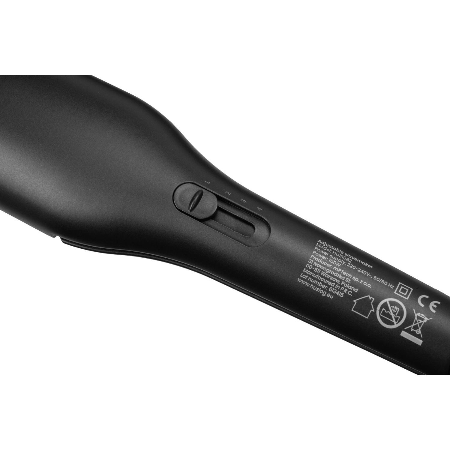 Huslog adjustable hair waver black-gold - imagine 6