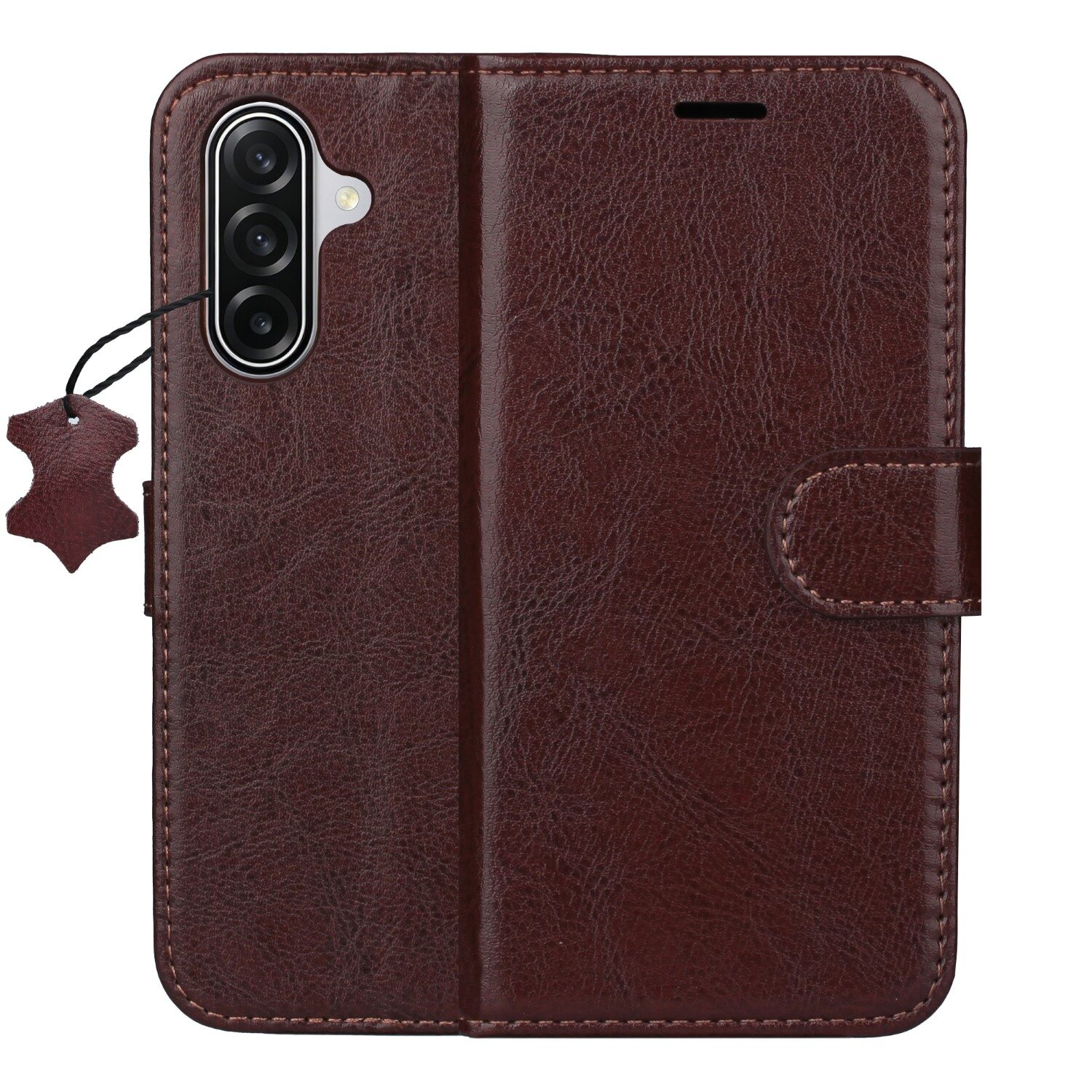 Smart Luxe leather case for Samsung Galaxy A36 5G / A37 5G brown