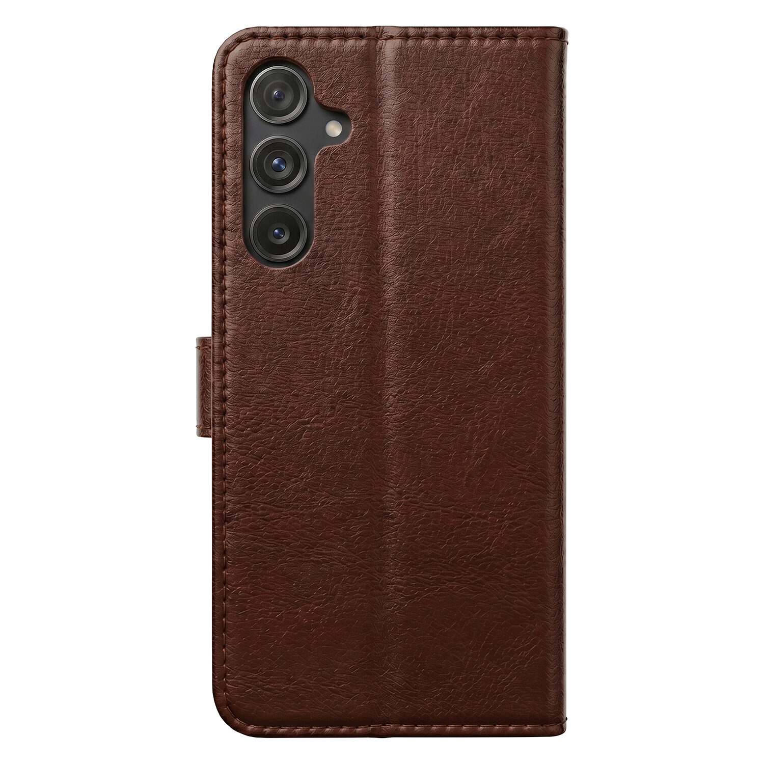 Smart Luxe leather case for iPhone 17 Pro 6,3" / 18 Pro 6,3" brown - imagine 3