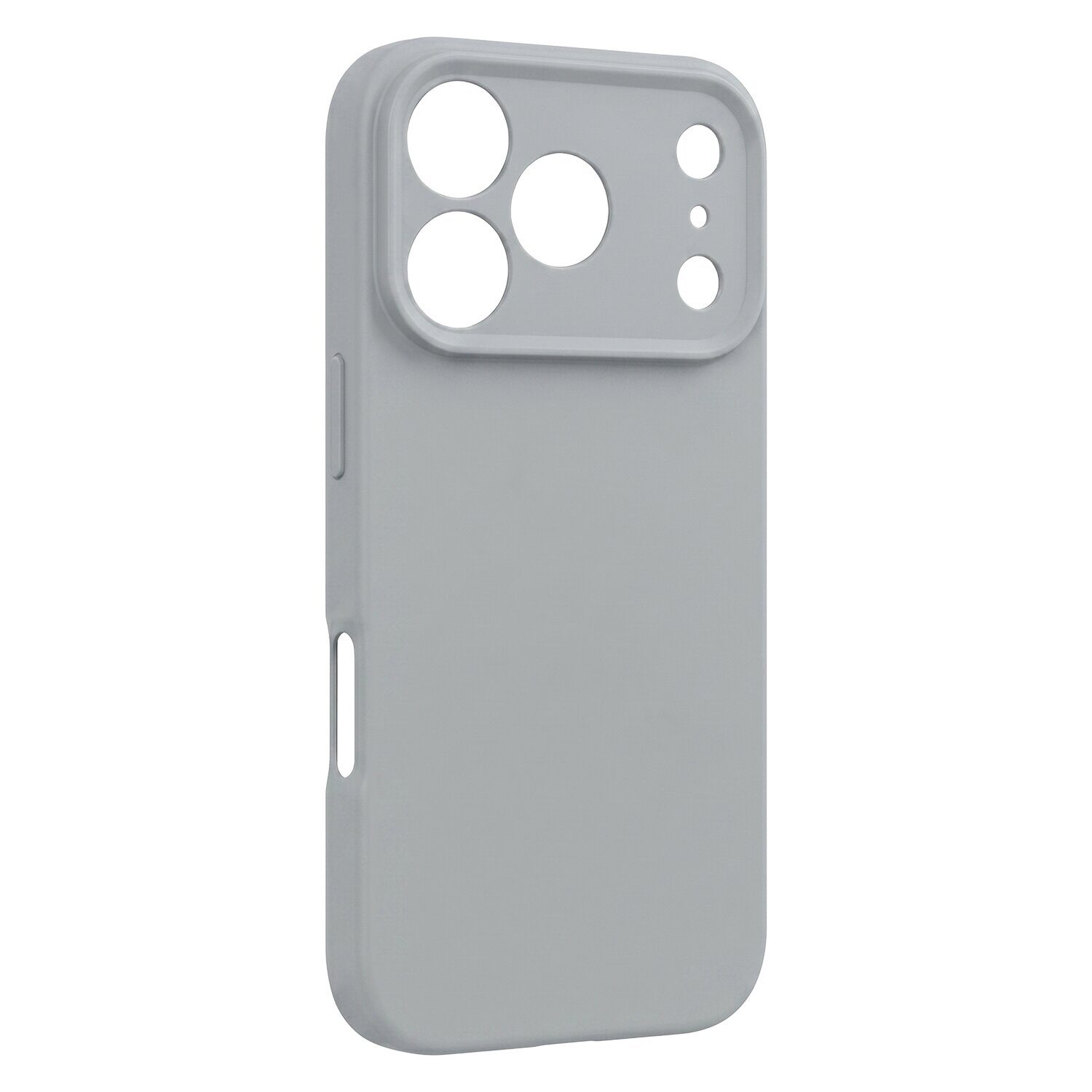 Silicon case for Samsung Galaxy A17 4G / A17 5G / A18 5G silver - imagine 3