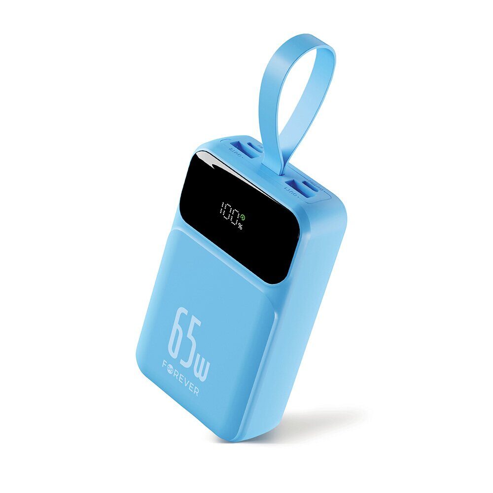 Forever power bank Vibe-TB65 PD QC 65W 20000 mAh sky blue - imagine 2