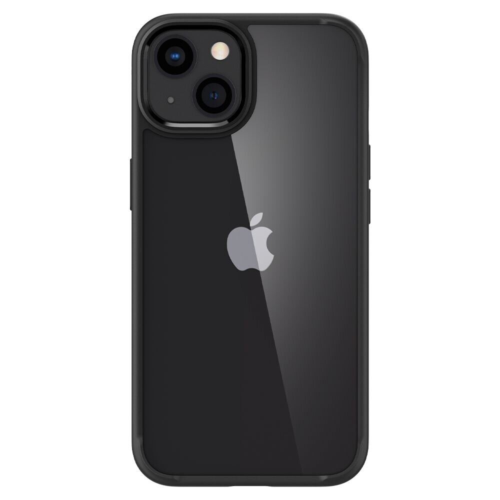Spigen Ultra Hybrid iPhone 13 Case - Matte Black - imagine 3