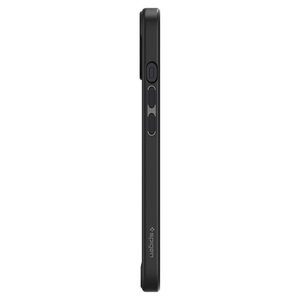 Spigen Ultra Hybrid iPhone 13 Case - Matte Black - imagine 4