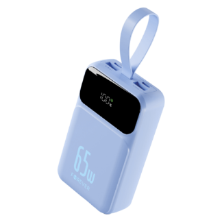 Forever power bank Vibe-TB65 PD QC 65W 20000 mAh sky blue