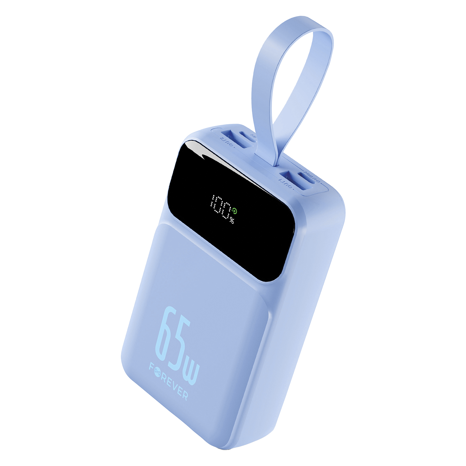 Forever power bank Vibe-TB65 PD QC 65W 20000 mAh sky blue