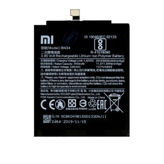 BN34 Xiaomi Original Battery 3000mAh (Service Pack)