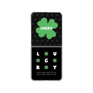 GP-FFF776CUC Samsung FlipSuit Lucky Clover Cover for Galaxy Z Flip 8