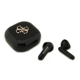 Guess 4G Metal Logo TWS Wireless Earphones Black