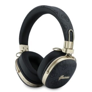 Guess 4G Metal Script Logo ENC Wireless Headphone Black
