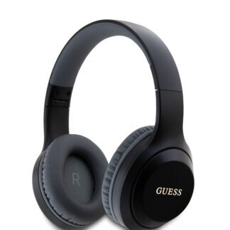 Guess Classic Silver Logo Wireless Headphone Black