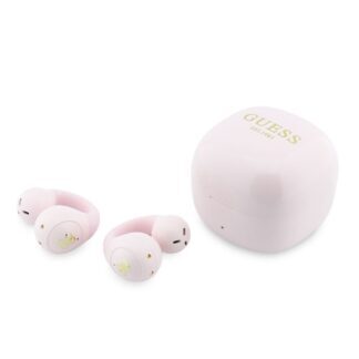 Guess Mini Classic Logo OWS Wireless Earphones Pink