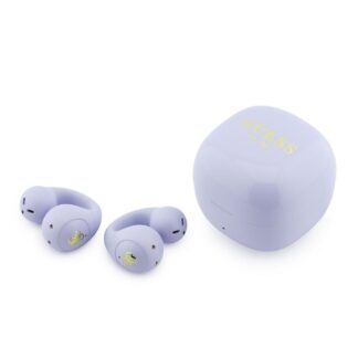 Guess Mini Classic Logo OWS Wireless Earphones Purple
