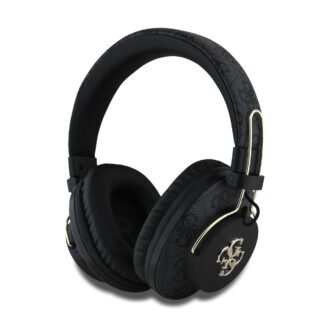 Guess PU 4G Metal Logo ENC Wireless Headphone Black