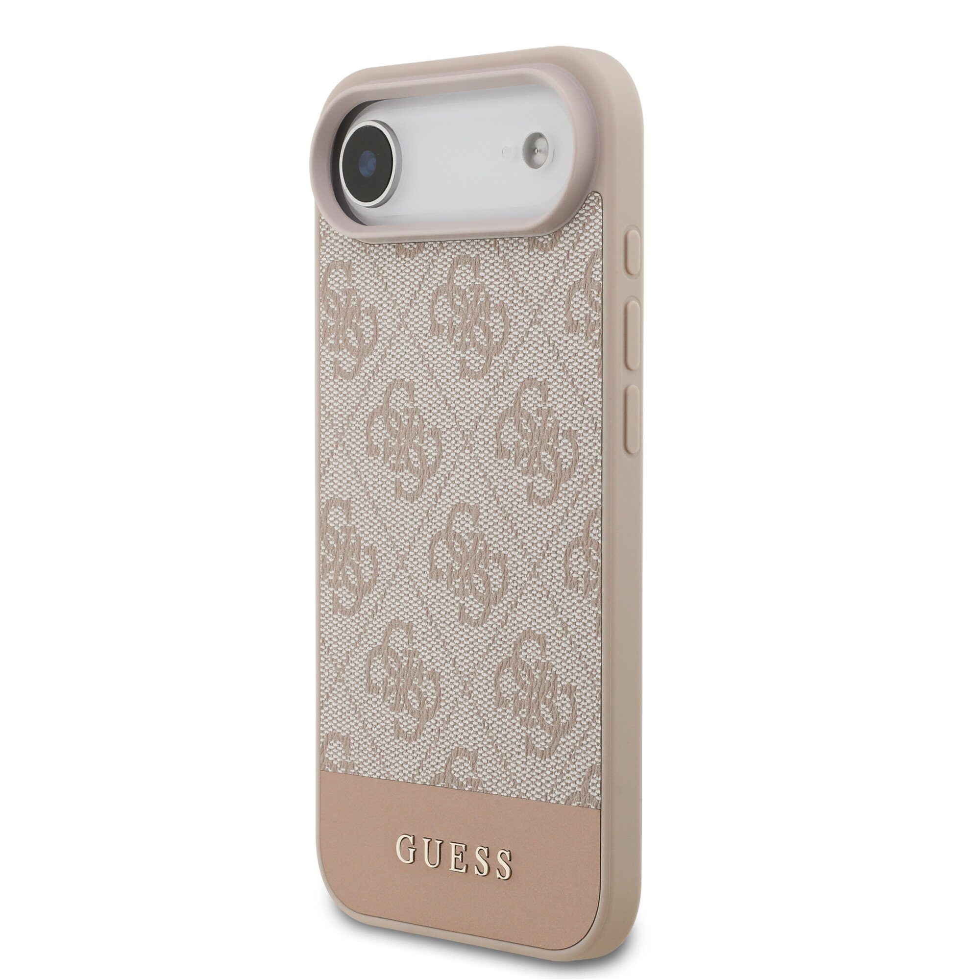 Guess PU 4G Stripe Case for iPhone Air Pink - imagine 2