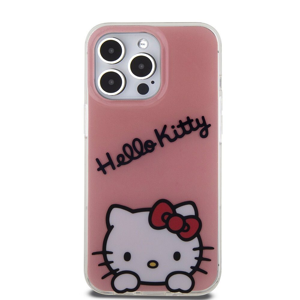 Hello Kitty IML Daydreaming Logo Case for iPhone 13 Pro Pink - imagine 3