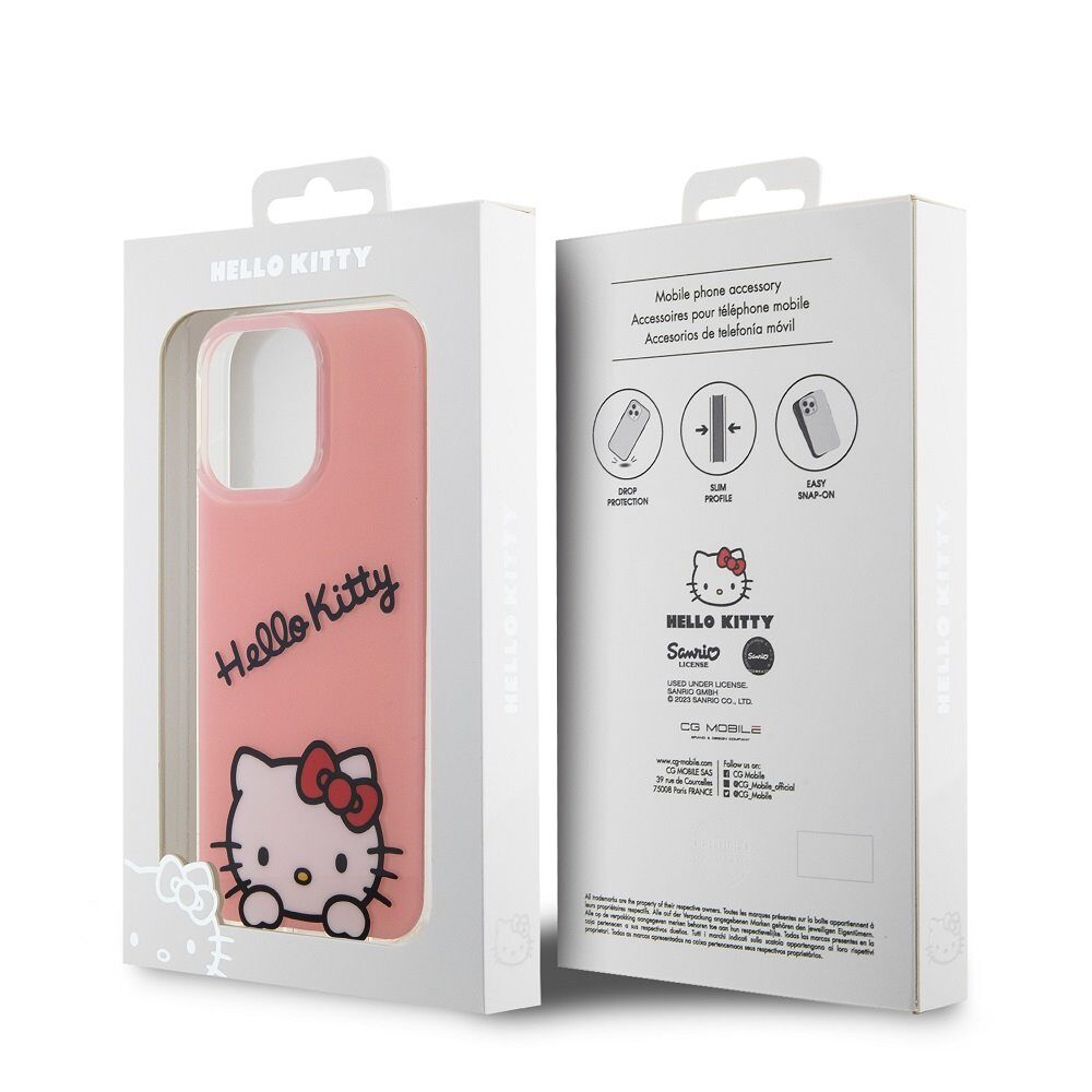 Hello Kitty IML Daydreaming Logo Case for iPhone 13 Pro Pink - imagine 7