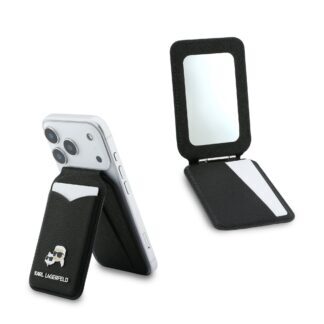 Karl Lagerfeld Mirror MagSafe Cardslot Stand Black