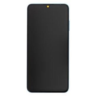 LCD Display + Touch Unit + Front Cover Huawei P30 Lite Blue (for 48MP photo)