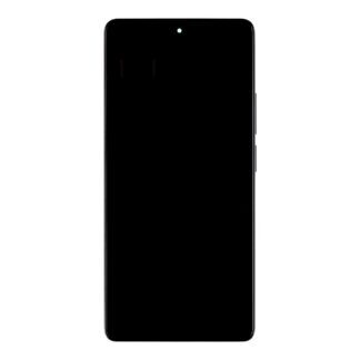 LCD Display + Touch Unit + Front Cover for Poco M6 Pro 4G Black (Service Pack)