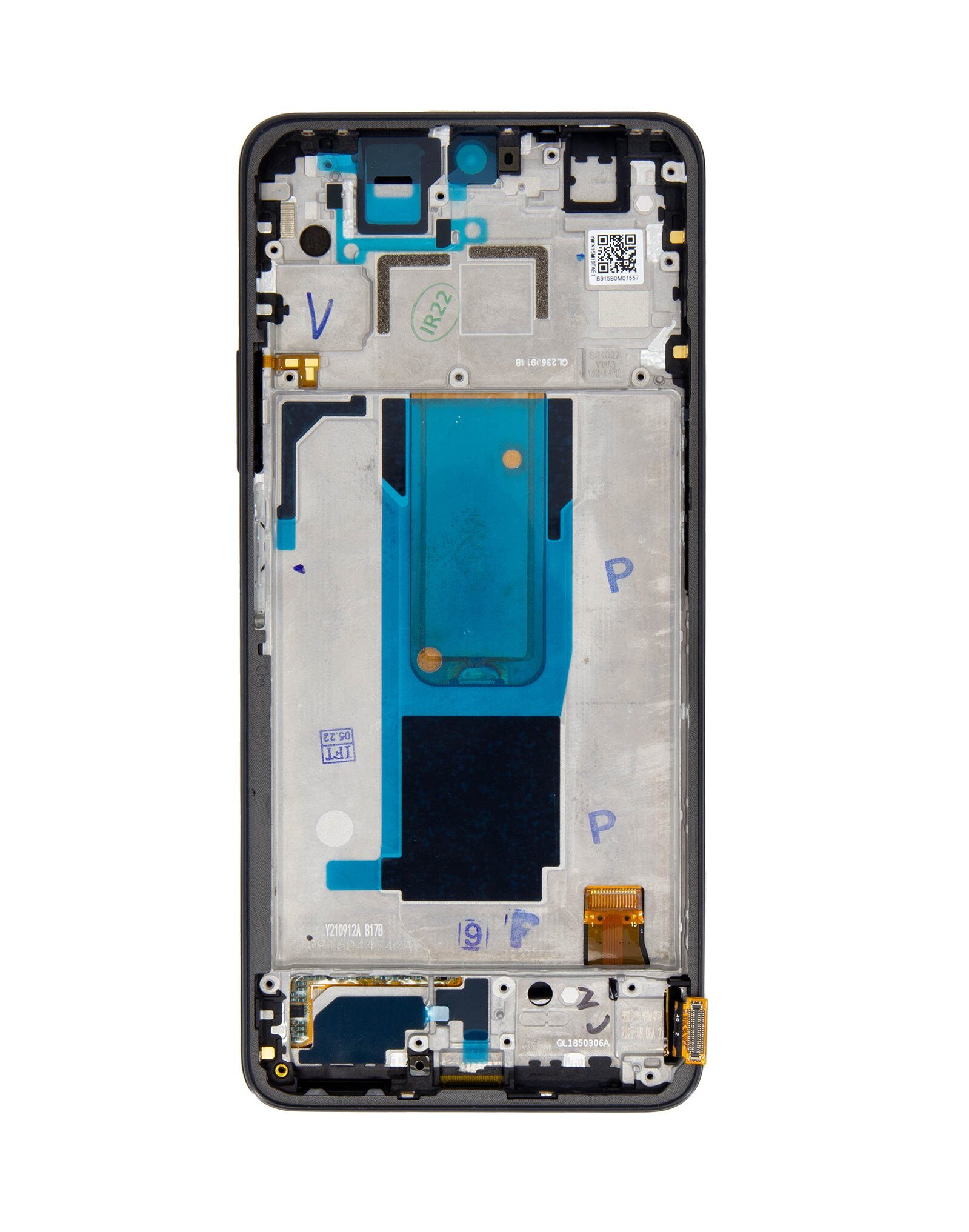 LCD Display + Touch Unit + Front Cover for Xiaomi Redmi Note 11 Pro+ 5G Black - imagine 2