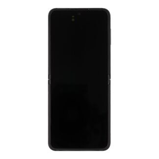 LCD display + Touch Unit + Front Cover Samsung F761 Galaxy Z Flip 7 FE 5G Black (Service Pack)