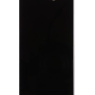 LCD display + Touch Unit + Front Cover Samsung S906B Galaxy S22+ Phantom Black (Service Pack)
