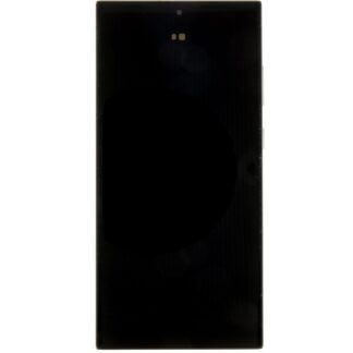 LCD display + Touch Unit + Front Cover Samsung S918 Galaxy S23 Ultra Green (Service Pack)