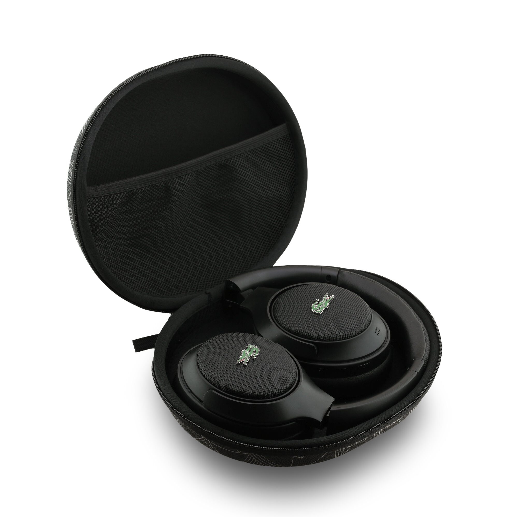 Lacoste Petit Pique ANC/ENC Wireless Headphone Black - imagine 5