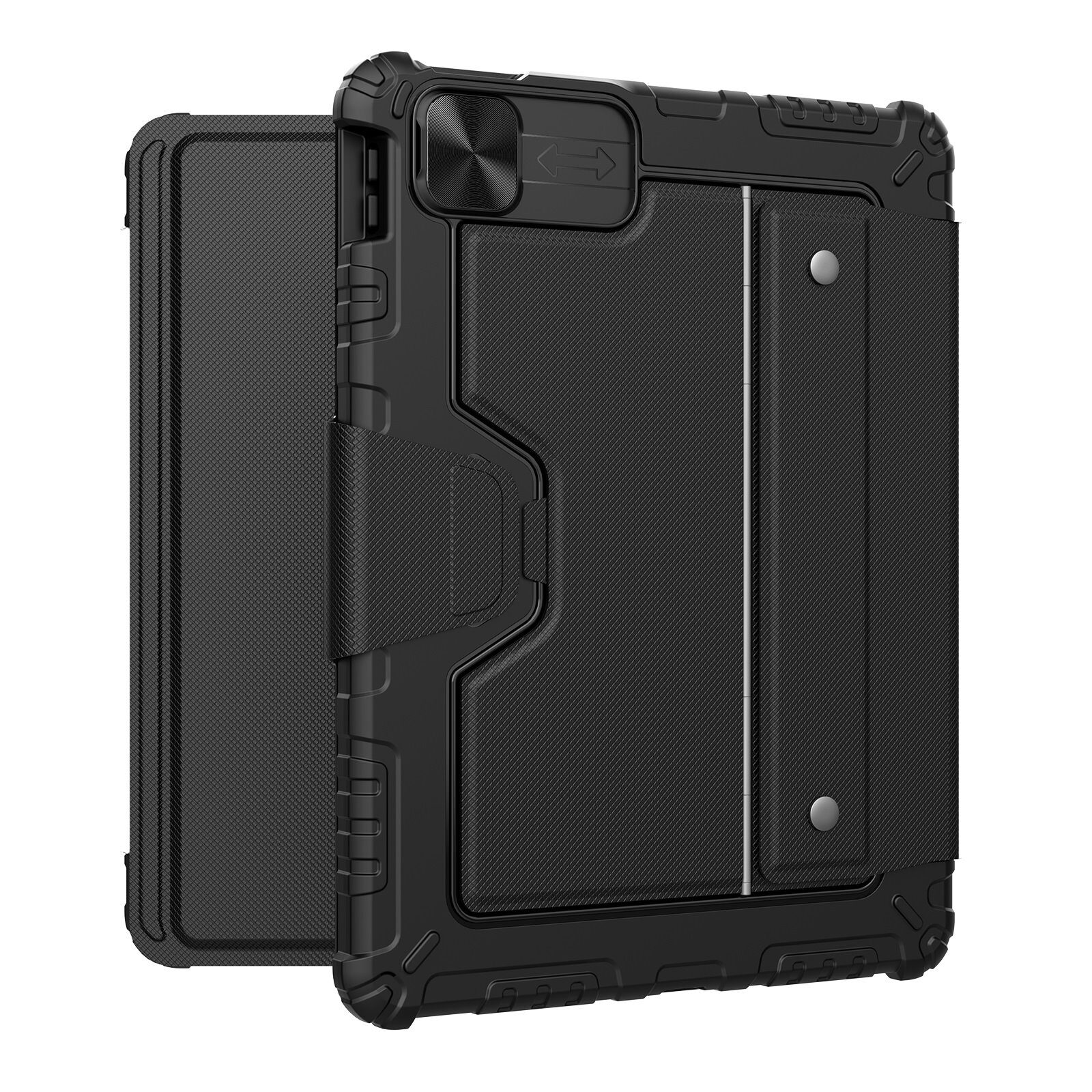 Nillkin Bumper Combo Keyboard Case (Backlit Version) for iPad Air 4/5/10.9 2020/11 2024/2025/Pro 11 2020/2021/2022 Black - imagine 2