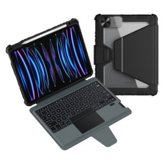 Nillkin Bumper Link Keyboard Case (Backlit Version) for iPad Air 4/5/10.9 2020/11 2024/2025/Pro 11 2020/2021/2022 Black